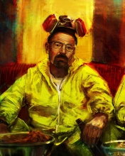 Breaking Bad with Walter White wallpaper 176x220