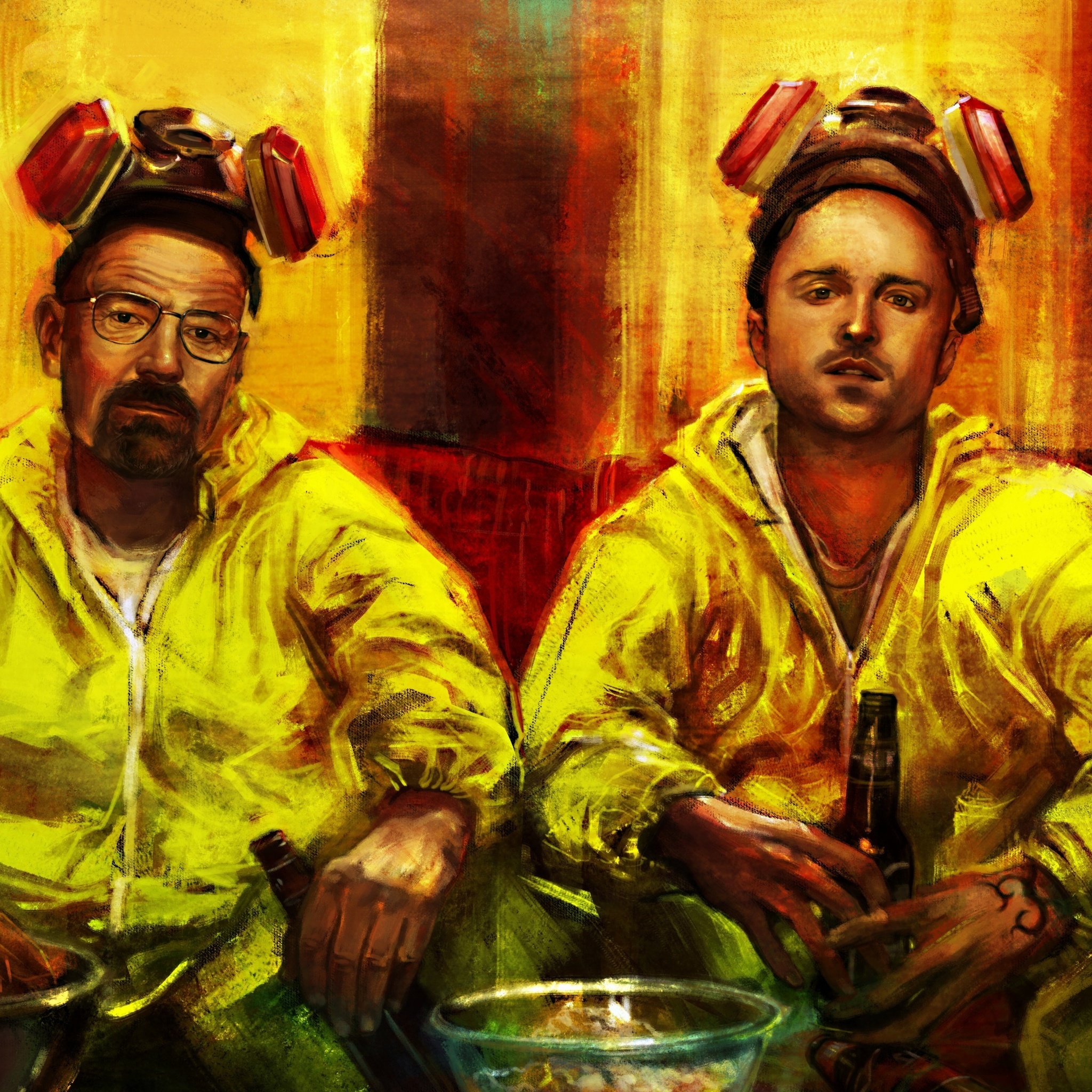 Breaking Bad with Walter White wallpaper 2048x2048