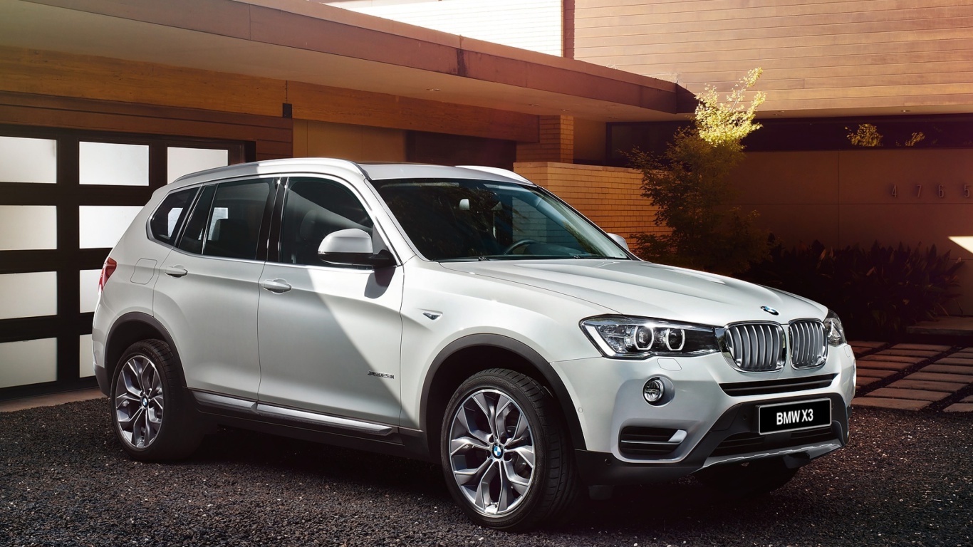 Das BMW X3 F25 Diesel Wallpaper 1366x768