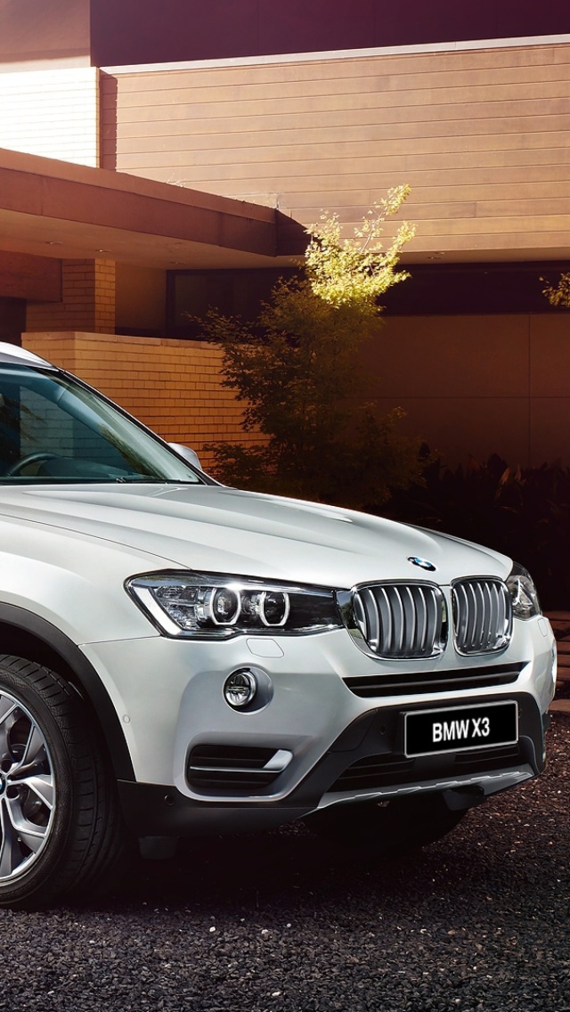 Fondo de pantalla BMW X3 F25 Diesel 640x1136