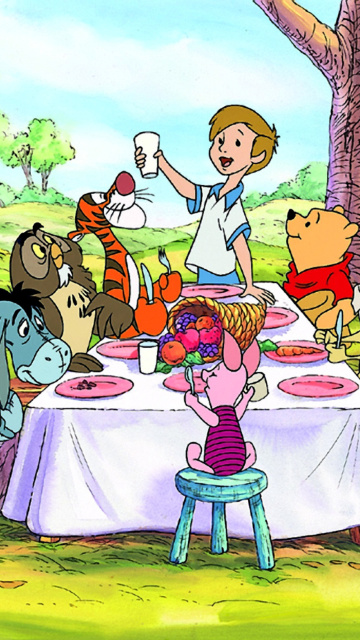Winnie the Pooh Dinner screenshot #1 360x640