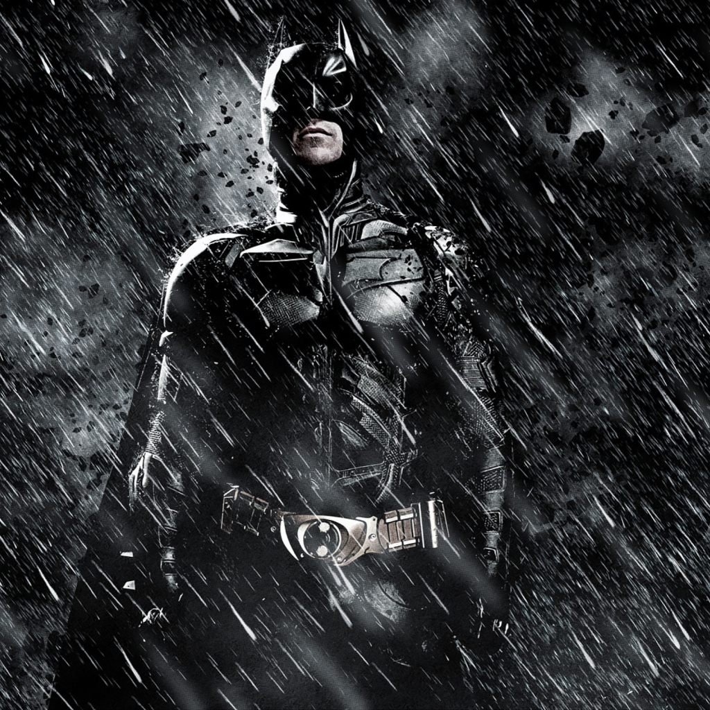 Batman In The Dark Knight Rises wallpaper 1024x1024