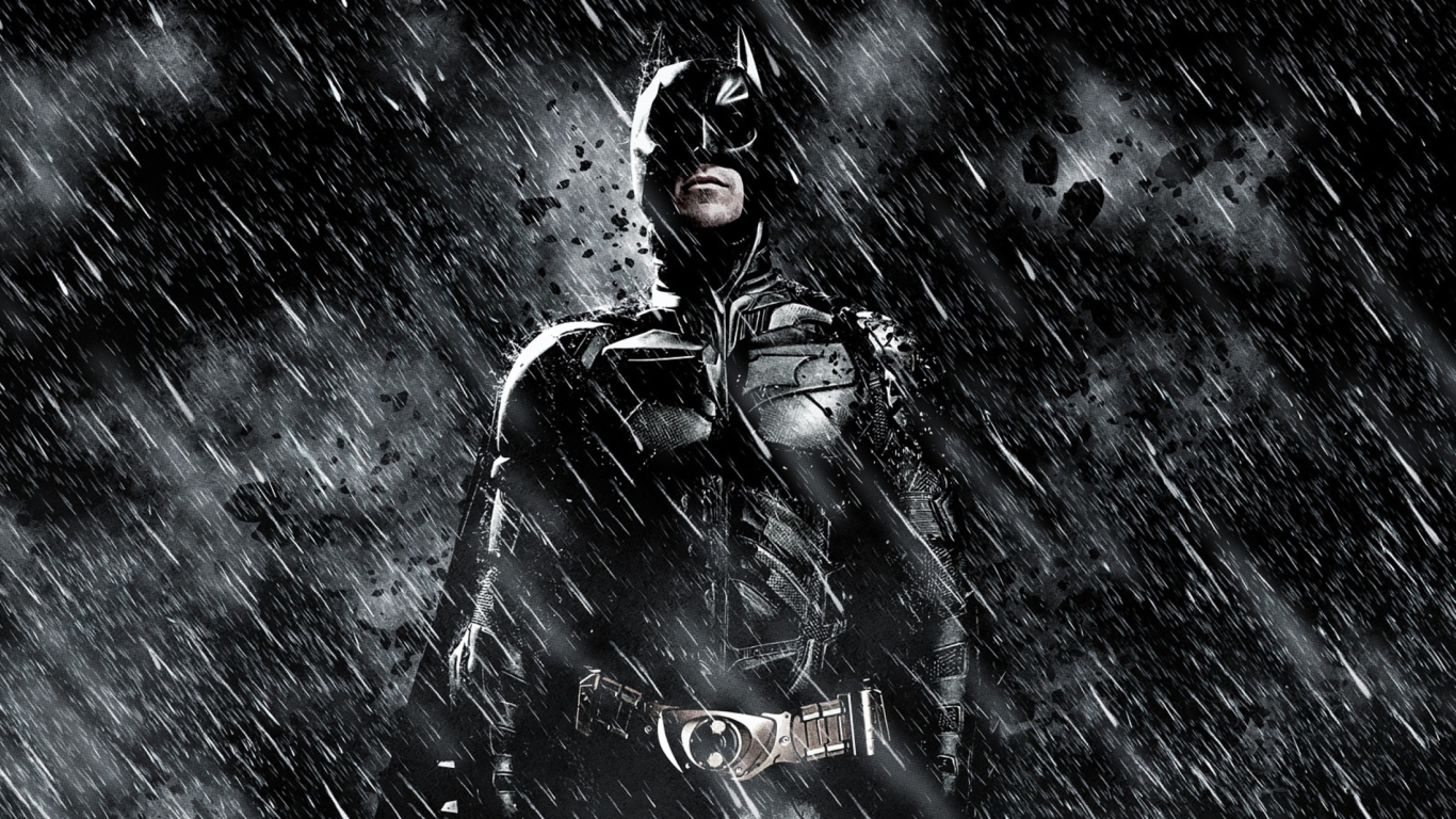 Das Batman In The Dark Knight Rises Wallpaper 1366x768