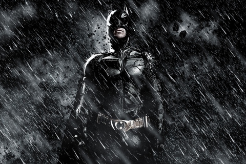 Обои Batman In The Dark Knight Rises 480x320