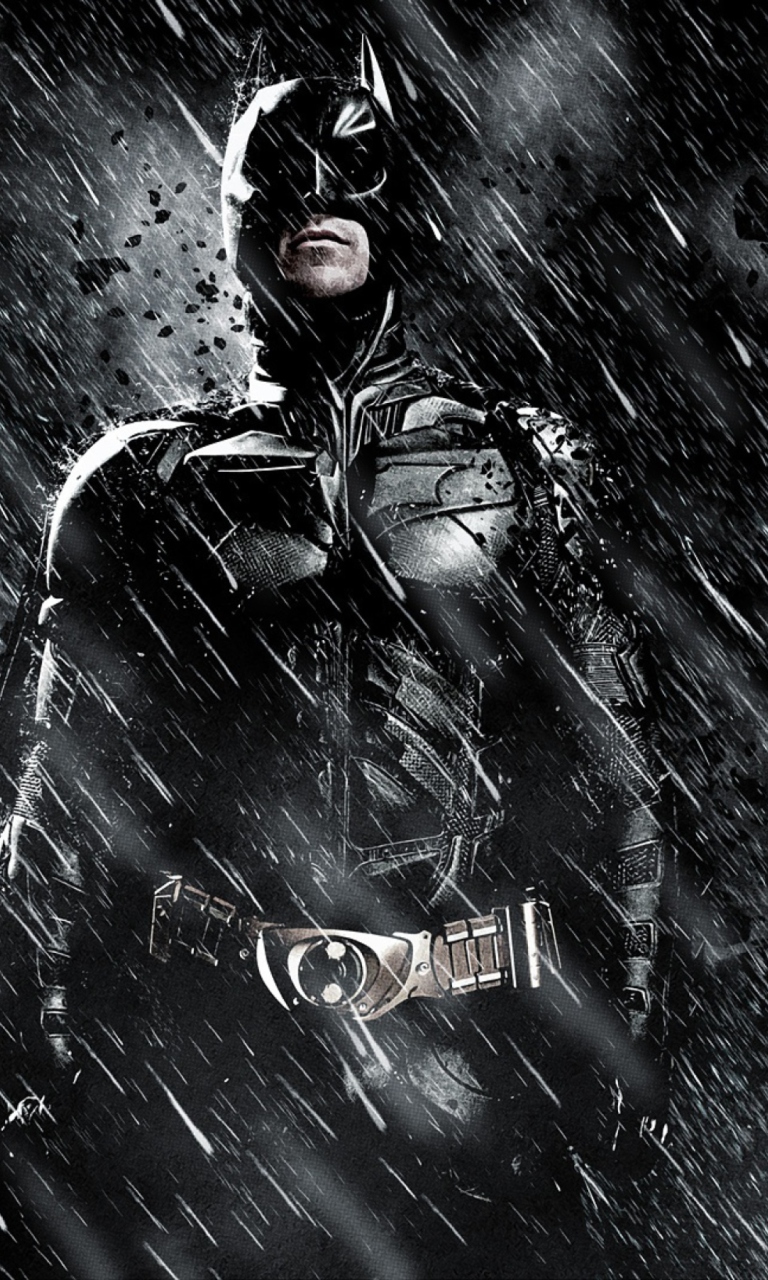 Обои Batman In The Dark Knight Rises 768x1280