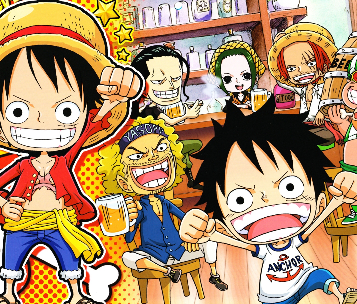 Das One Piece Wallpaper 1200x1024