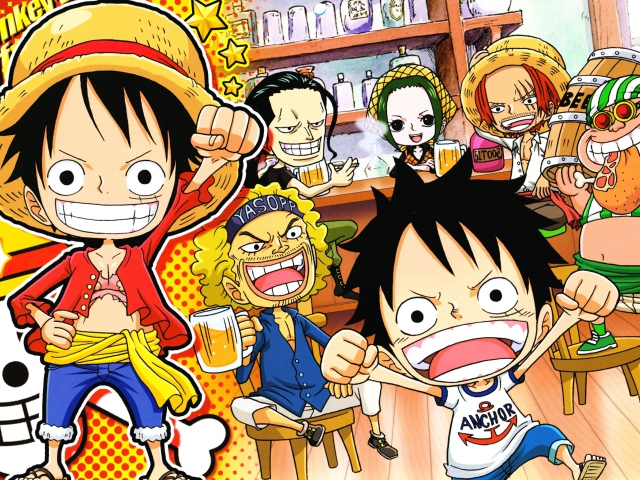 Fondo de pantalla One Piece 640x480