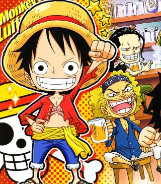 One Piece - Obrázkek zdarma pro iPhone 4