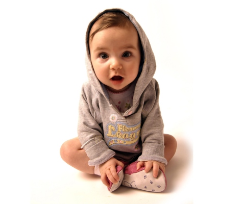 Das Cute Little Baby Boy Wallpaper 480x400