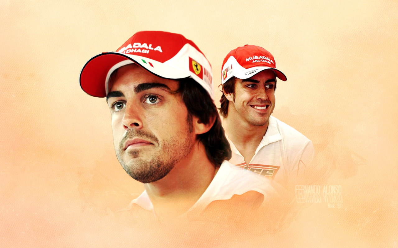 Fernando Alonso wallpaper 1280x800