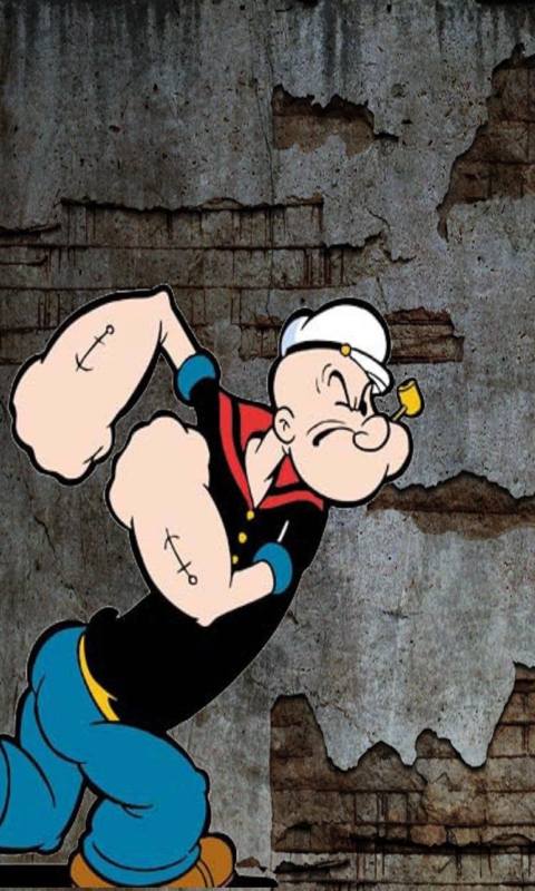 Fondo de pantalla Popeye 480x800