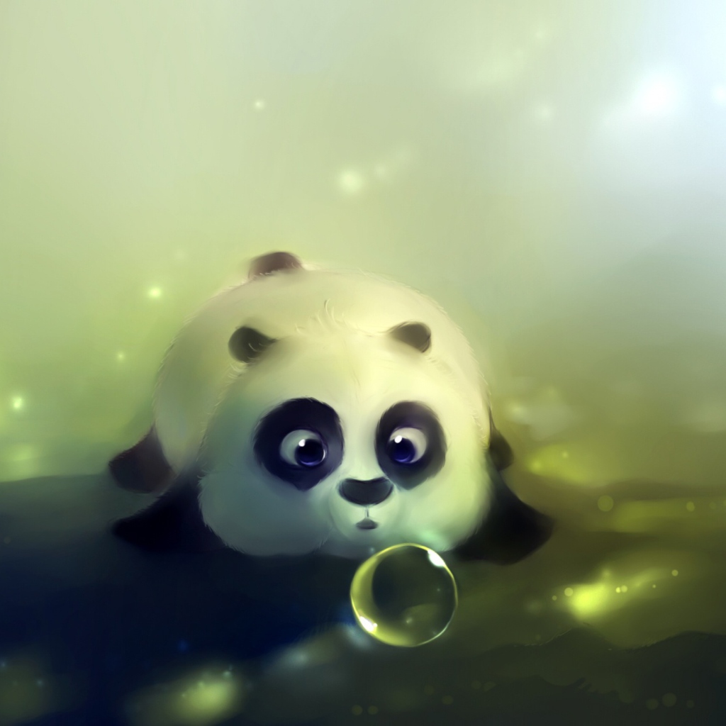 Sfondi Baby Panda 1024x1024