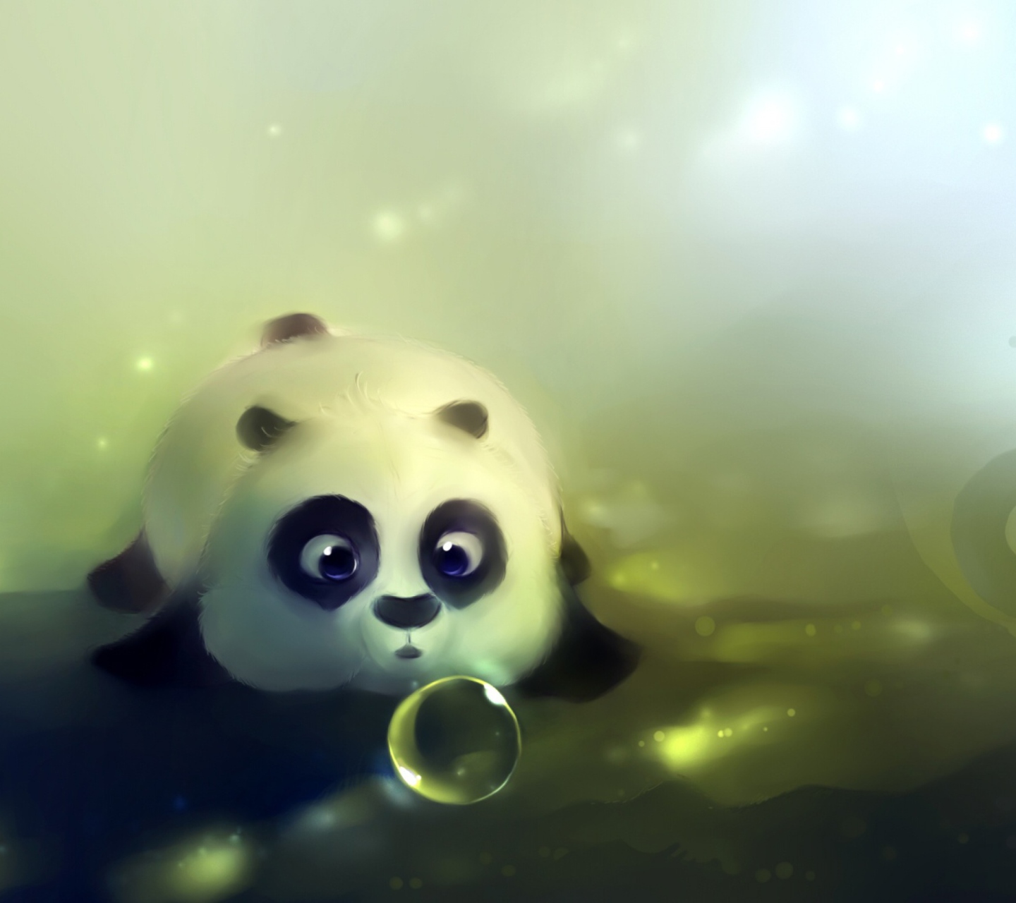 Screenshot №1 pro téma Baby Panda 1440x1280