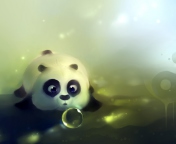 Baby Panda wallpaper 176x144