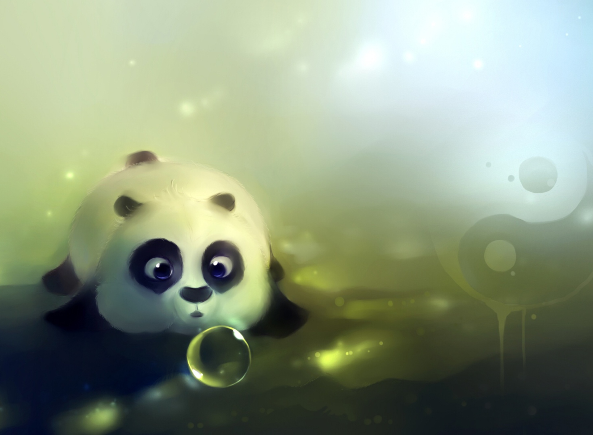 Screenshot №1 pro téma Baby Panda 1920x1408