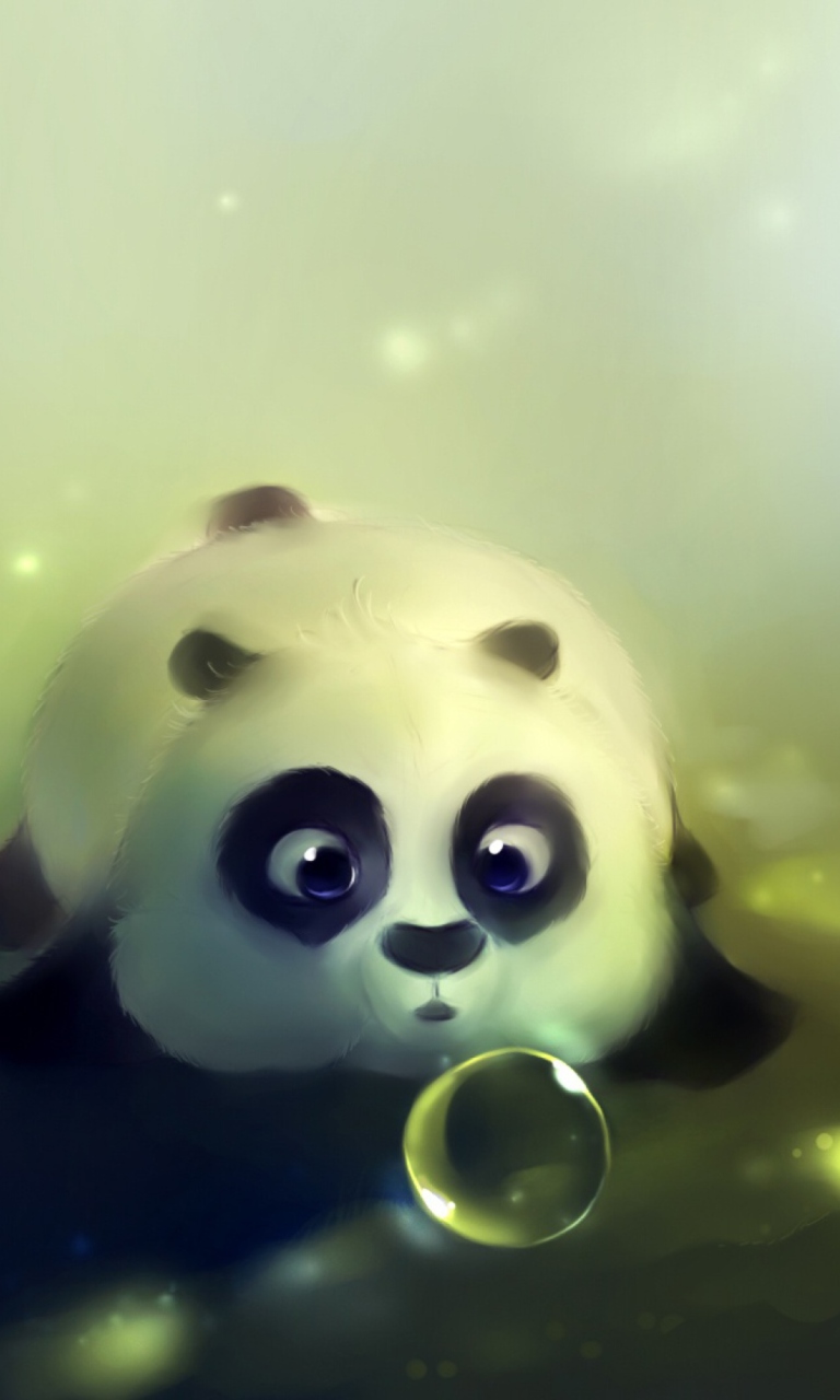 Baby Panda wallpaper 768x1280
