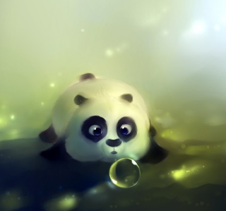 Baby Panda - Obrázkek zdarma pro iPad 2