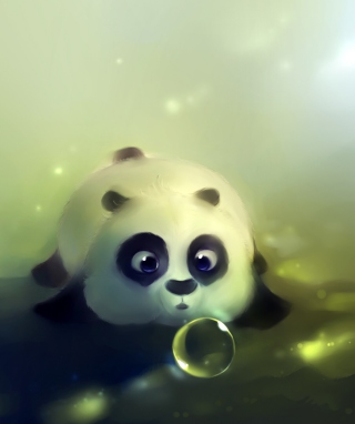 Baby Panda sfondi gratuiti per 320x480