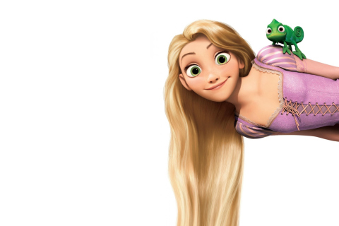 Fondo de pantalla Rapunzel 480x320