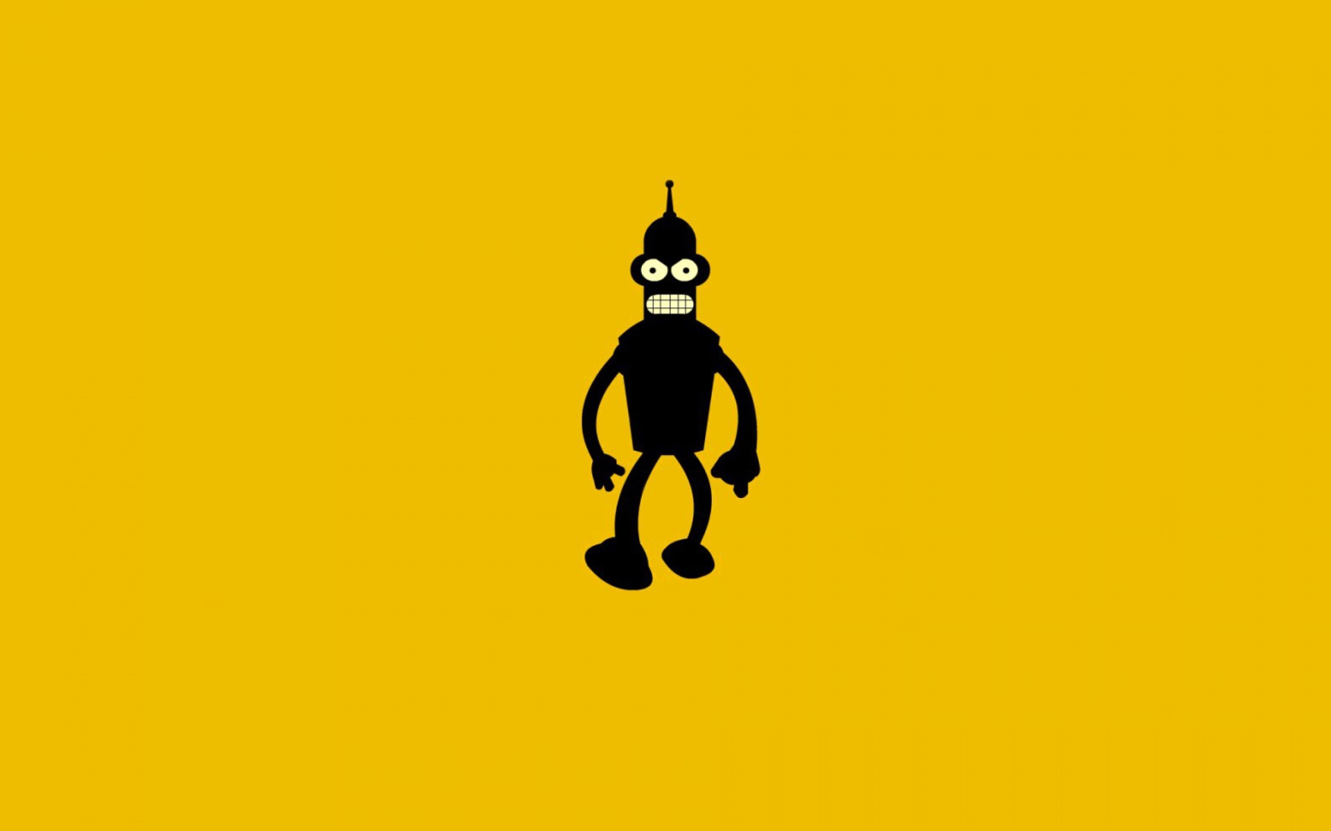 Screenshot №1 pro téma Bender Futurama 1920x1200