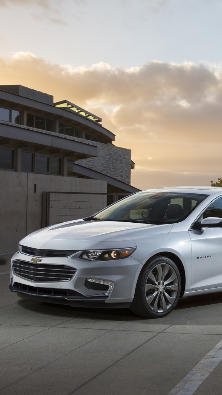 Chevrolet Malibu wallpaper 750x1334