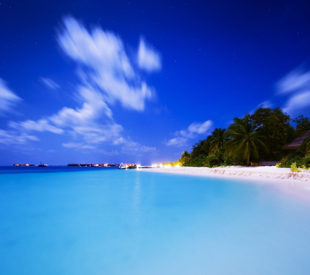 Fondo de pantalla Vilu Reef Beach and Spa Resort, Maldives 1080x960