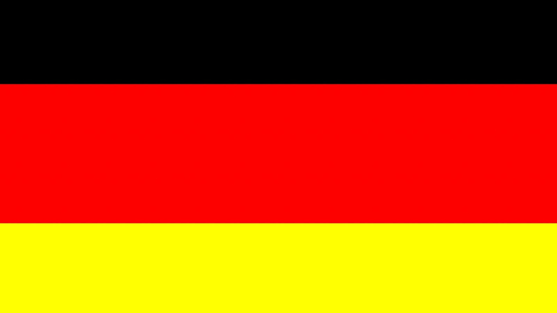 Обои Germany Flag 1920x1080