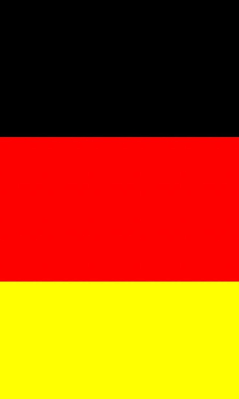 Обои Germany Flag 480x800