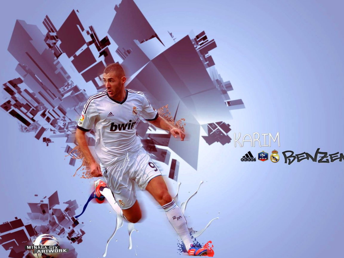 Das Karim Benzema Wallpaper 1152x864