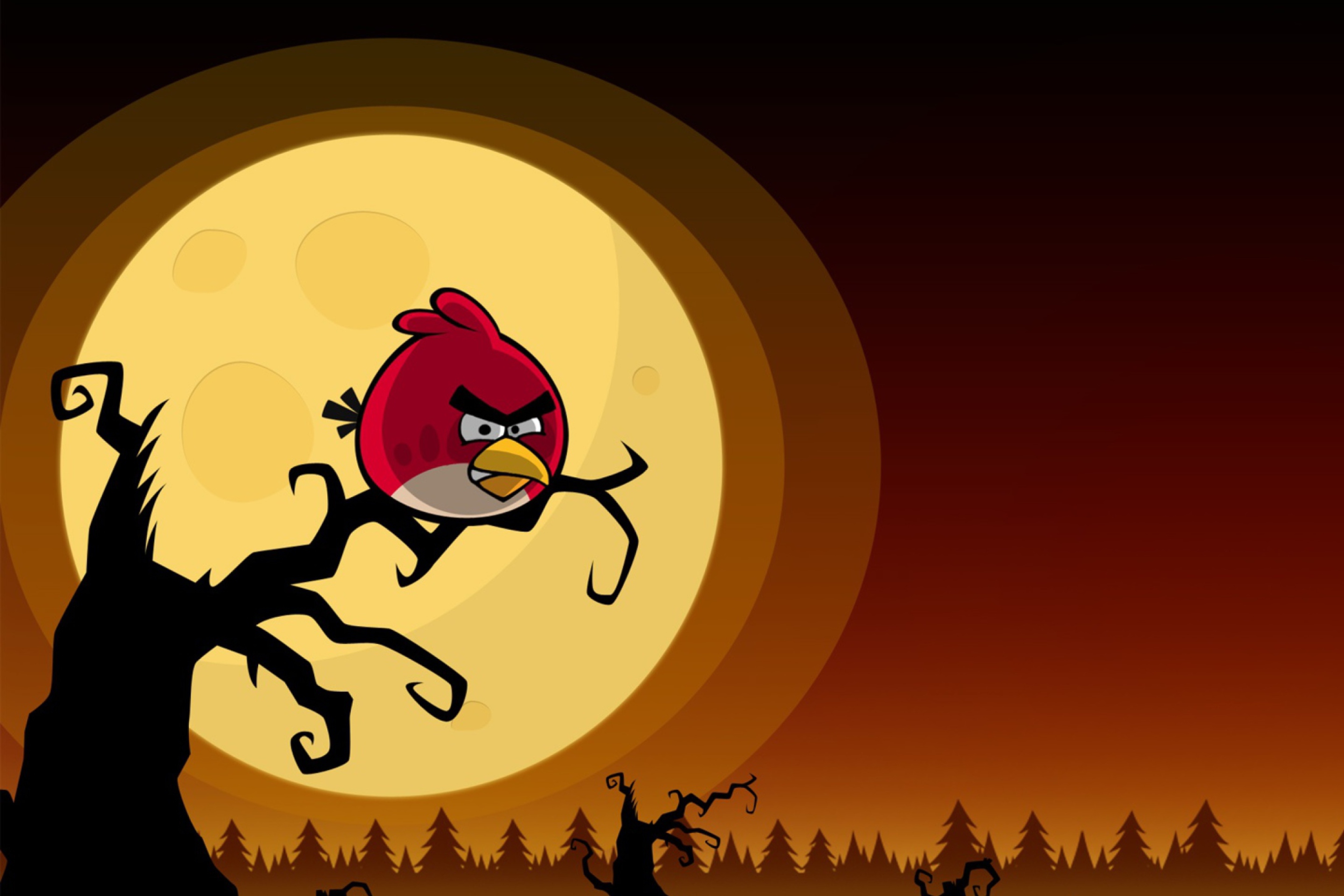 Fondo de pantalla Angry Birds Seasons Halloween 2880x1920