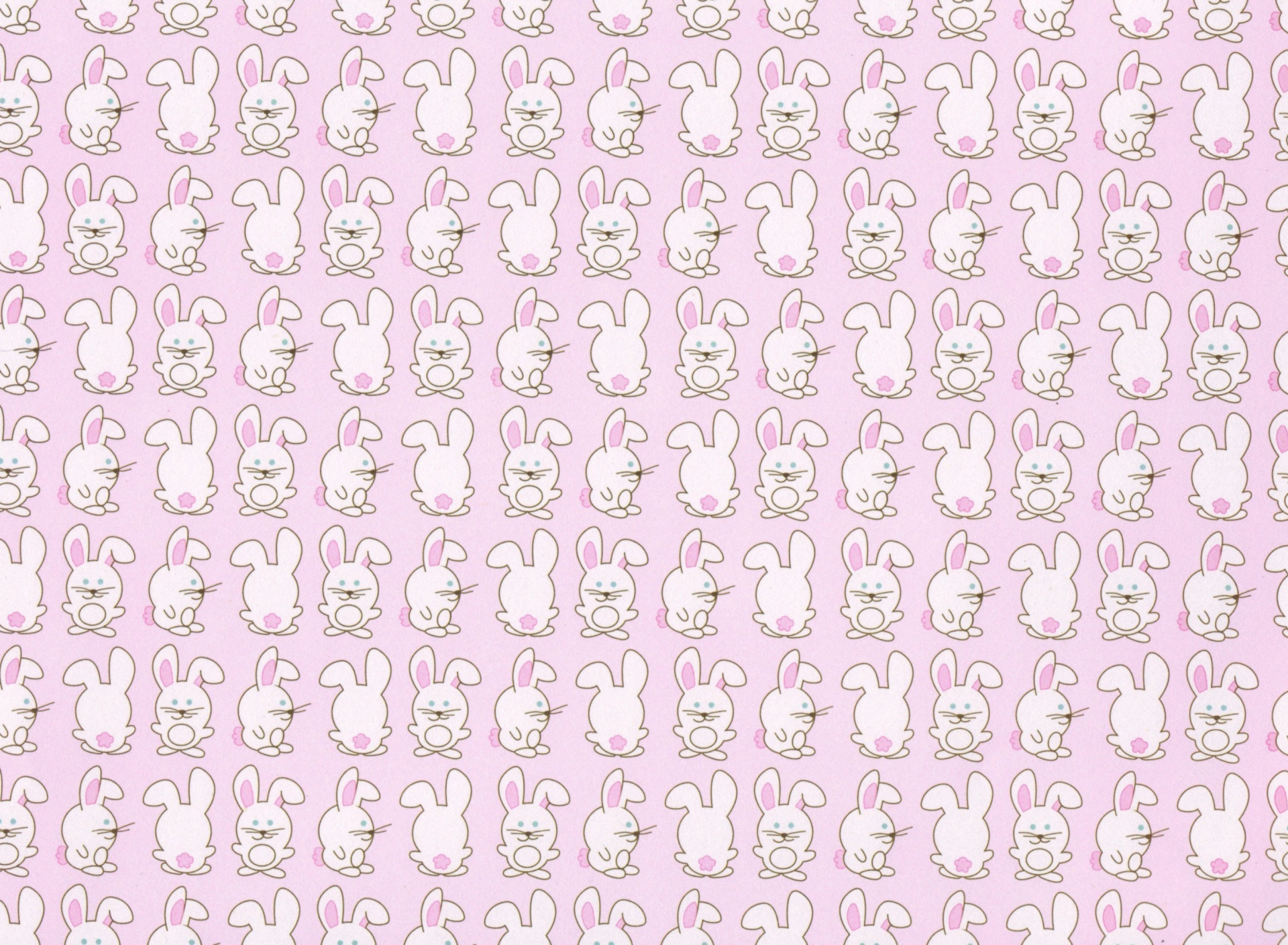 Обои Pink Rabbits 1920x1408