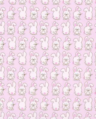 Pink Rabbits - Obrázkek zdarma pro Nokia C-Series