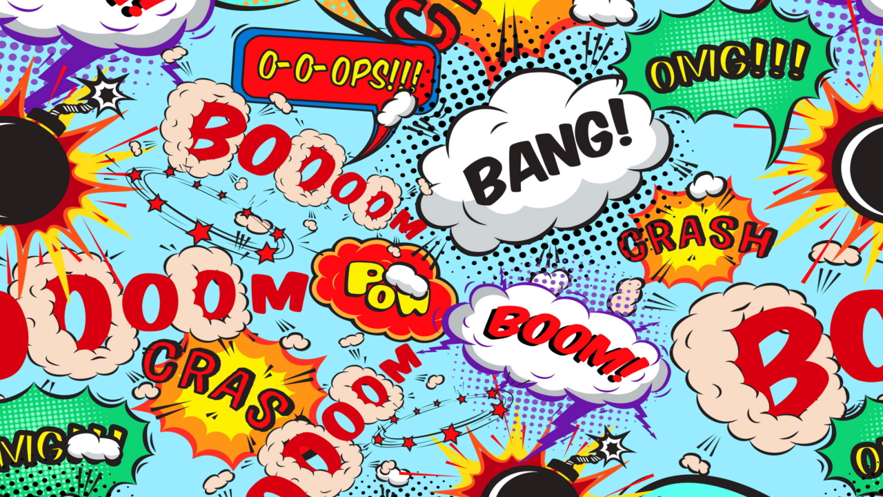 Screenshot №1 pro téma Expressions Crash Boom Bang 1280x720