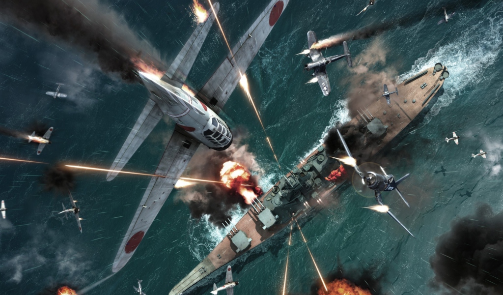 Battlestations: Pacific Xbox wallpaper 1024x600