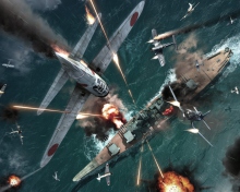 Das Battlestations: Pacific Xbox Wallpaper 220x176