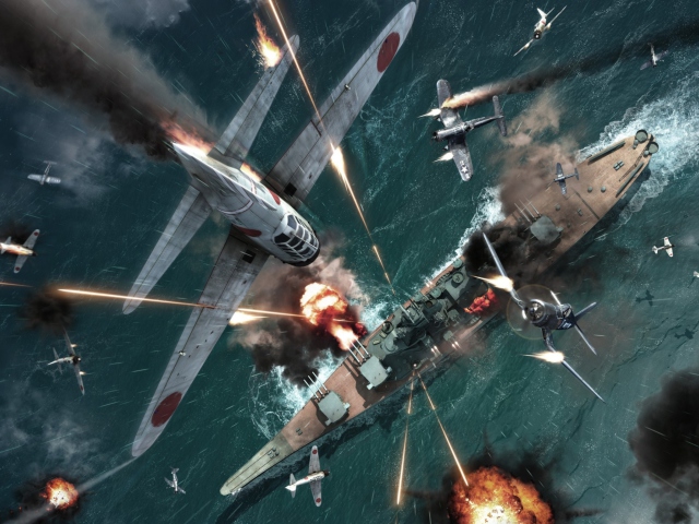 Das Battlestations: Pacific Xbox Wallpaper 640x480