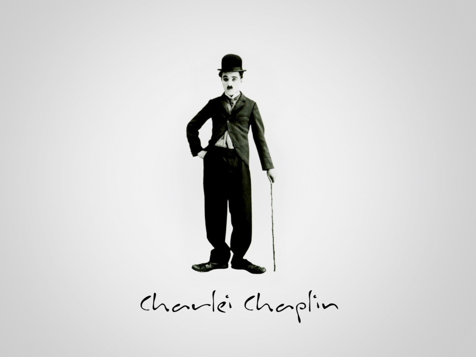 Das Charles Chaplin Wallpaper 1600x1200