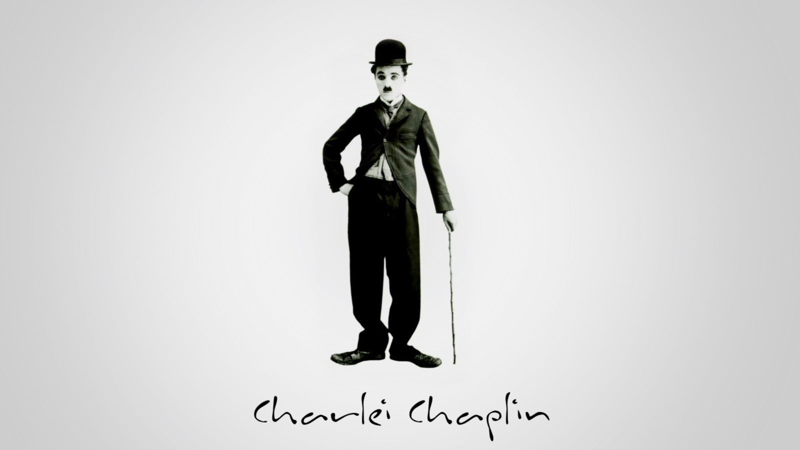 Fondo de pantalla Charles Chaplin 1600x900