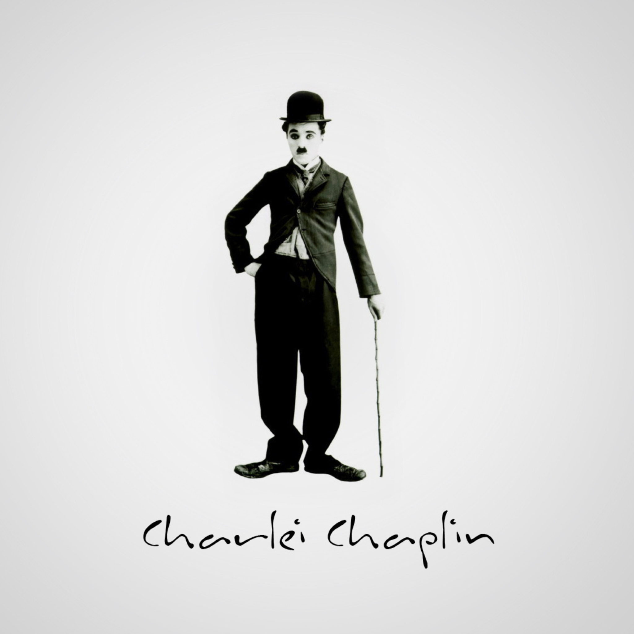 Fondo de pantalla Charles Chaplin 2048x2048