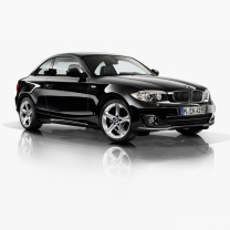 Screenshot №1 pro téma BMW 125i black Coupe 208x208