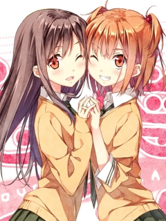 Обои Anime Girls 240x320