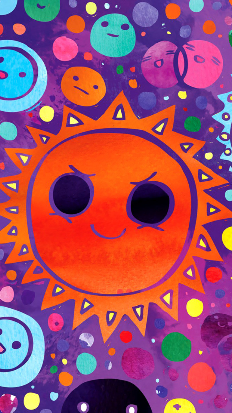 Sfondi Funny Suns 750x1334
