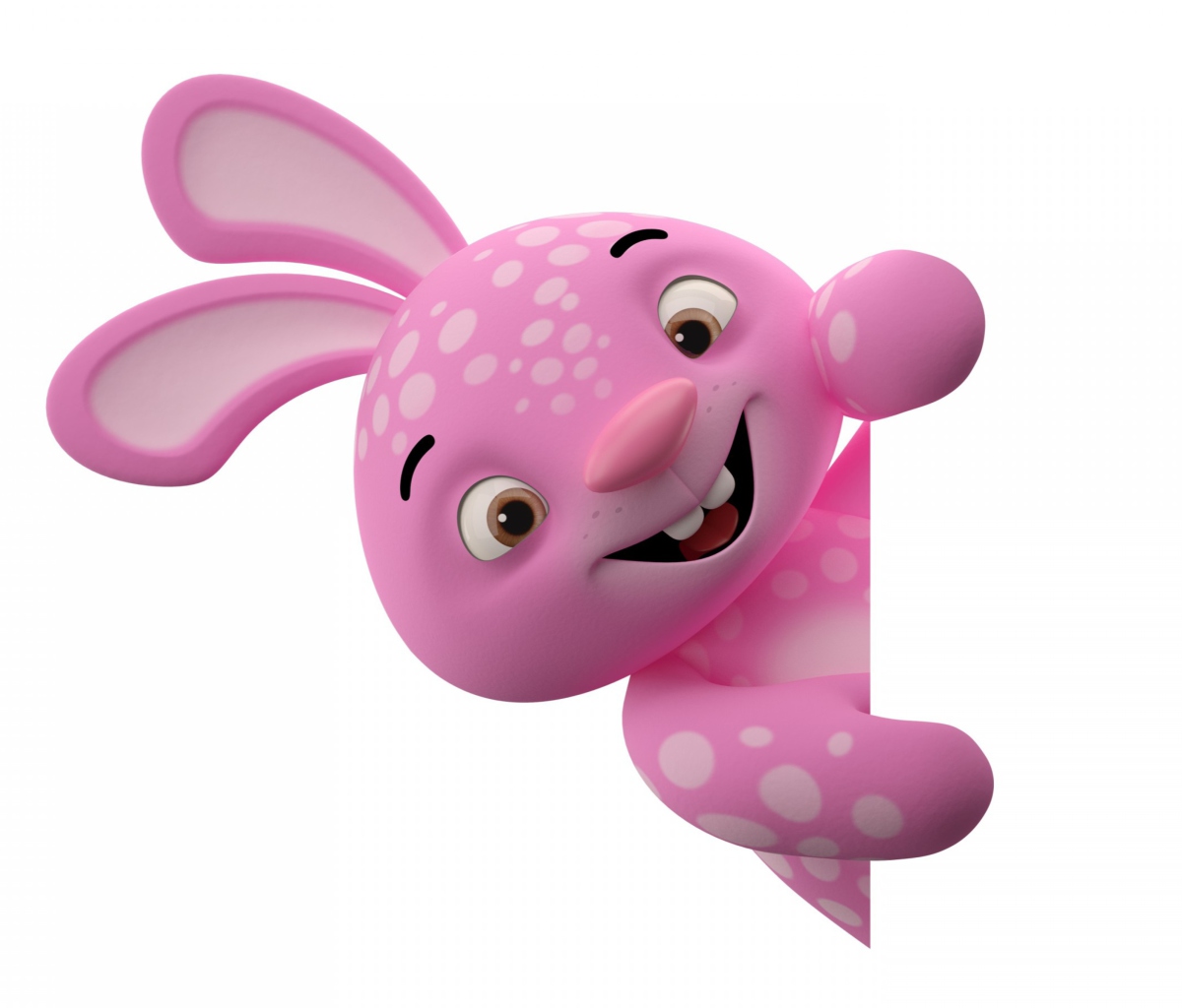 Fondo de pantalla 3D Pink Rabbit 1200x1024