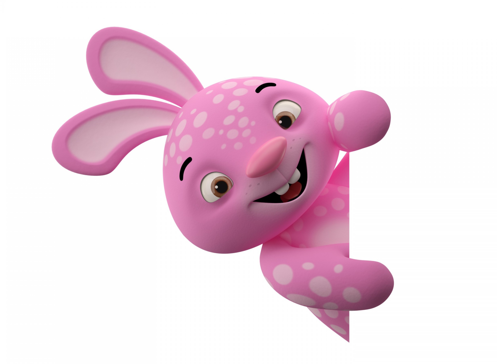 Sfondi 3D Pink Rabbit 1920x1408