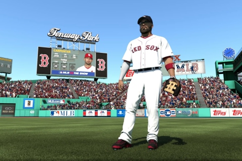 Fondo de pantalla Baseball Red Sox 480x320