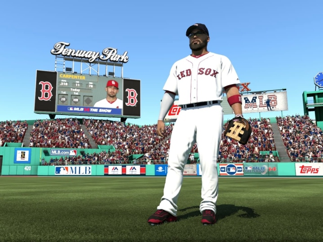 Screenshot №1 pro téma Baseball Red Sox 640x480