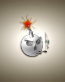 Bomb with Wick wallpaper 128x160