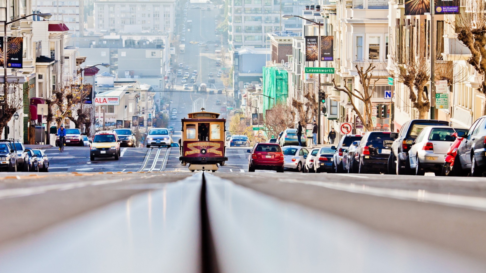Обои San Francisco Streets 1600x900