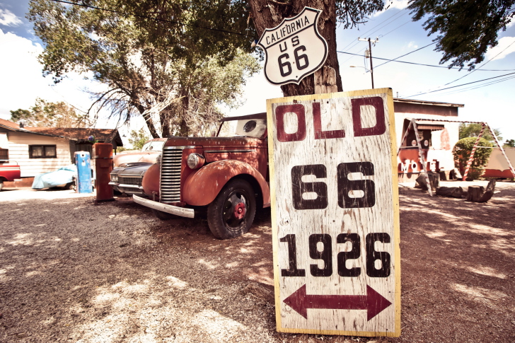 Das Historic Route 66 Wallpaper