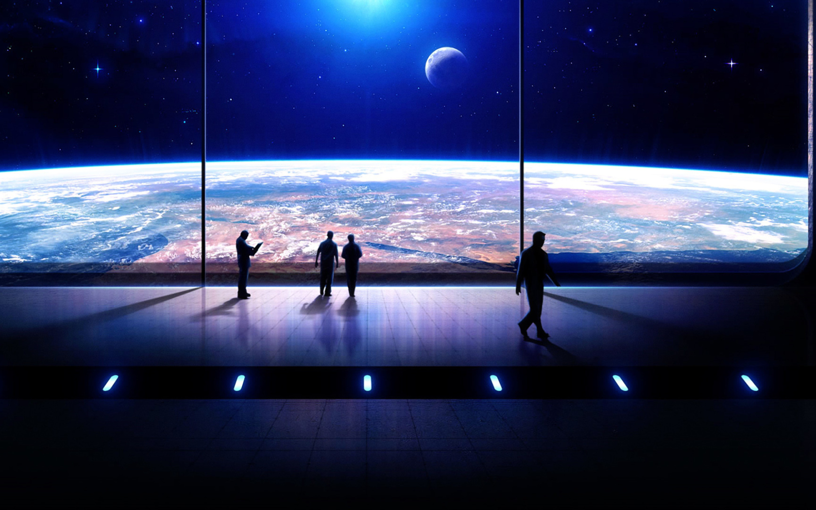 Das Space Odyssey Wallpaper 1680x1050
